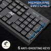 Ant Wired Keyboard and Mouse Combo MASTER10 104 Keys Black
