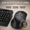 Ant Wireless Keyboard and Mouse Combo Master 35 2.4GHz Full Size 104 Keys AI Shortcut Key Black