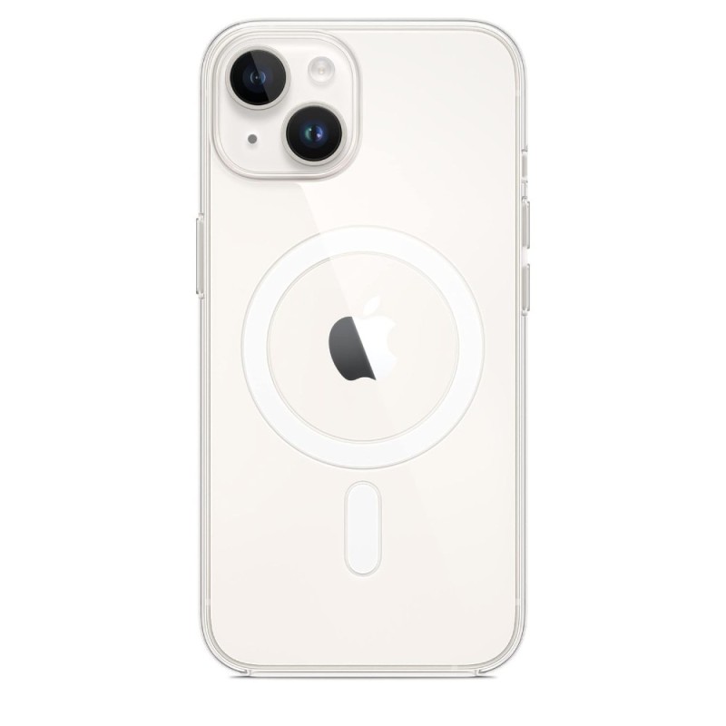 Apple iPhone 14 Clear Case with MagSafe Lightweight Silicone