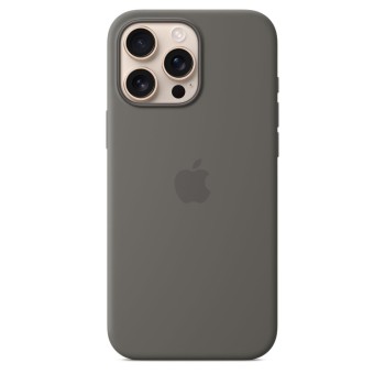 Apple iPhone 16 Pro Max Silicone Case with MagSafe - Stone Grey