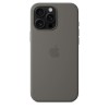 Apple iPhone 16 Pro Max Silicone Case with MagSafe - Stone Grey