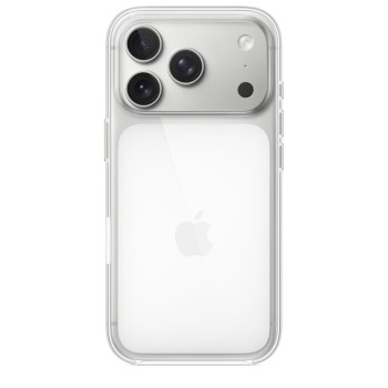 Apple iPhone 17 Pro Clear Case MGFT4ZM/A Lightweight Polycarbonate, Wireless Charging Compatible, Clear