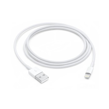 Apple Lightning to USB Cable MUQW3ZM/A 1m Data Transfer White