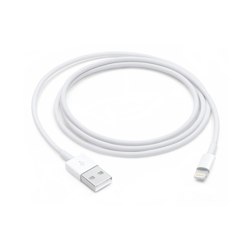 Apple Lightning to USB Cable MUQW3ZM/A 1m Data Transfer White