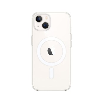 Apple Polycarbonate Clear Case with MagSafe MM2X3ZM/A for iPhone 13, Scratch-Resistant, Lightweight, Clear