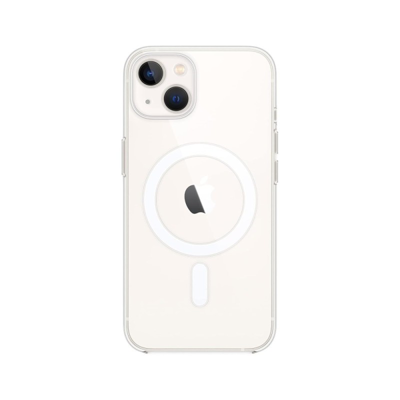 Apple Polycarbonate Clear Case with MagSafe MM2X3ZM/A for iPhone 13, Scratch-Resistant, Lightweight, Clear
