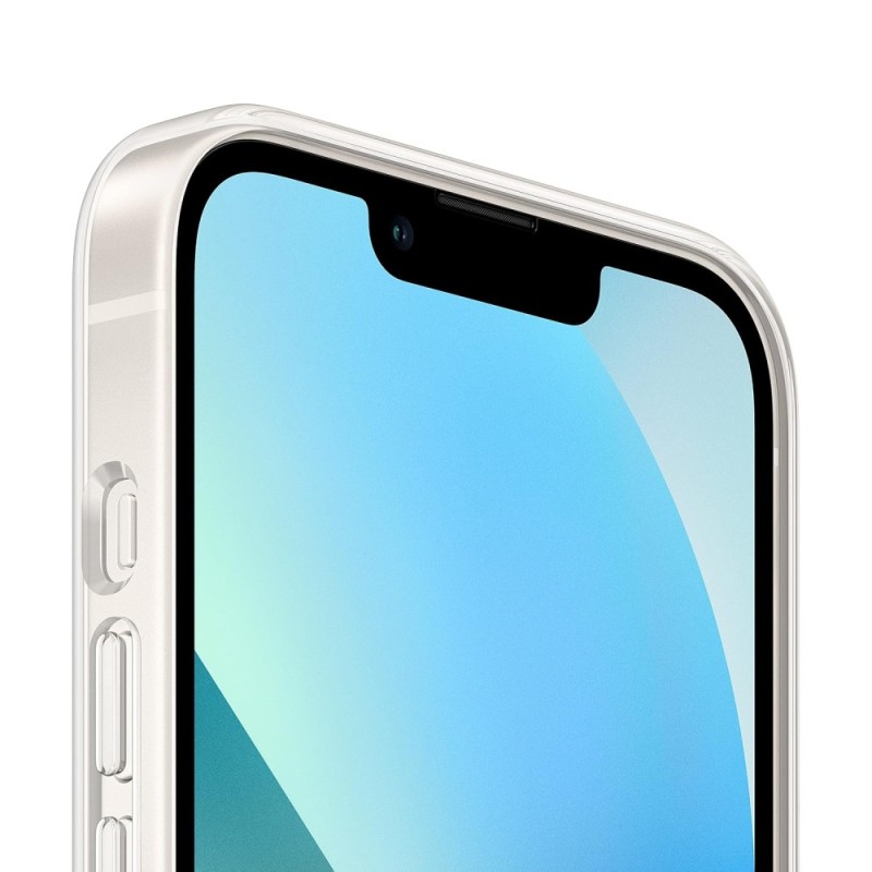 Apple Polycarbonate Clear Case with MagSafe MM2X3ZM/A for iPhone 13, Scratch-Resistant, Lightweight, Clear