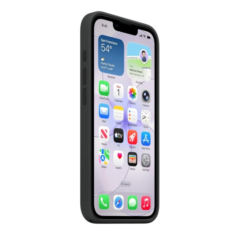 Apple Silicone Case MHWD4ZM/A for iPhone 17e, MagSafe, Black