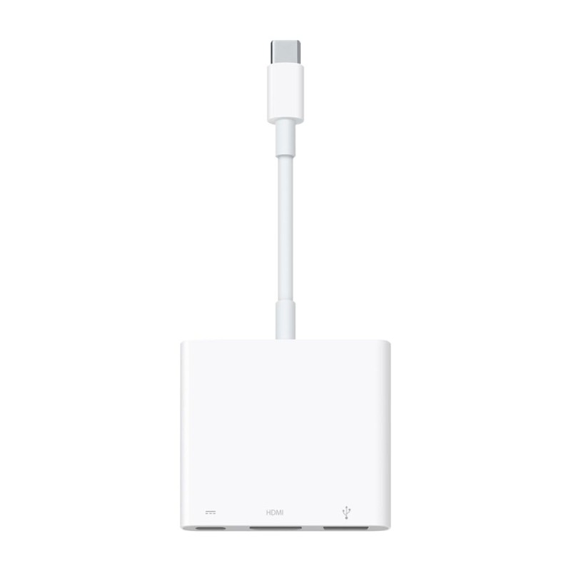 Apple USB-C Digital AV Multiport Adapter MW5M3ZM/A HDMI, USB-C, White