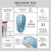 Archer Tech Lab Wireless Gaming Mouse RECURVE 700 Tri-Mode Bluetooth RGB Sky Blue