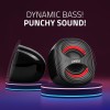 Artis Mini USB Multimedia Speakers ARTIS MINI USB SPEAKER RED 6W RMS Black