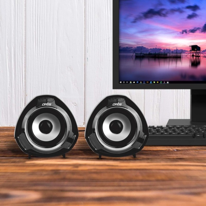 Artis Multimedia Speakers S9 6W RMS Output Black