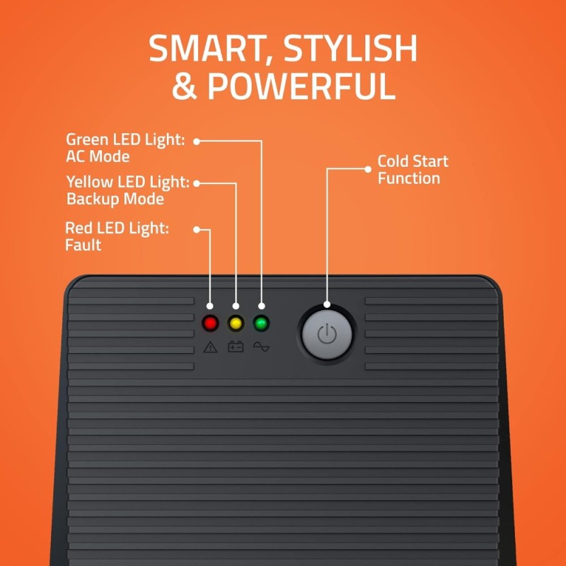 Artis UPS Powersafe 1500VA 900W Line Interactive Black