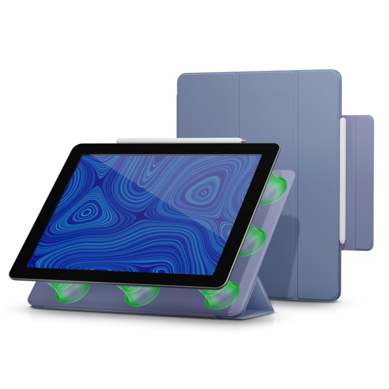 Auklet Magnetic Attach Smart Case MPro11 for iPad Pro 5 11inch Denim