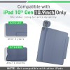 Auklet Smart Case M10.9 for iPad 10th Gen 10.9" Trifold Denim