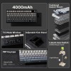 AULA F75 Mechanical Gaming Keyboard 75% Layout RGB Gradient Gray