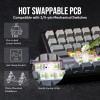AULA F75 Mechanical Gaming Keyboard 75% Layout RGB Gradient Gray