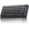 AULA Mechanical Gaming Keyboard F75 Wireless RGB Backlit 75% Layout Side-Engraved Keycaps Gradient-Gray