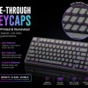 AULA Mechanical Gaming Keyboard F75 Wireless RGB Backlit 75% Layout Side-Engraved Keycaps Gradient-Gray