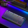 AULA Mechanical Gaming Keyboard F75 Wireless RGB Backlit 75% Layout Side-Engraved Keycaps Gradient-Gray