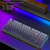 AULA Mechanical Keyboard F87 Tri-Mode BT5.0/2.4GHz/USB-C Gradient Gray