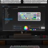 AULA Mechanical Keyboard F87 Tri-Mode BT5.0/2.4GHz/USB-C Gradient Gray