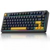 AULA Wireless Mechanical Keyboard F75 75% Tri-mode RGB Thunder Black