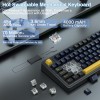 AULA Wireless Mechanical Keyboard F75 75% Tri-mode RGB Thunder Black