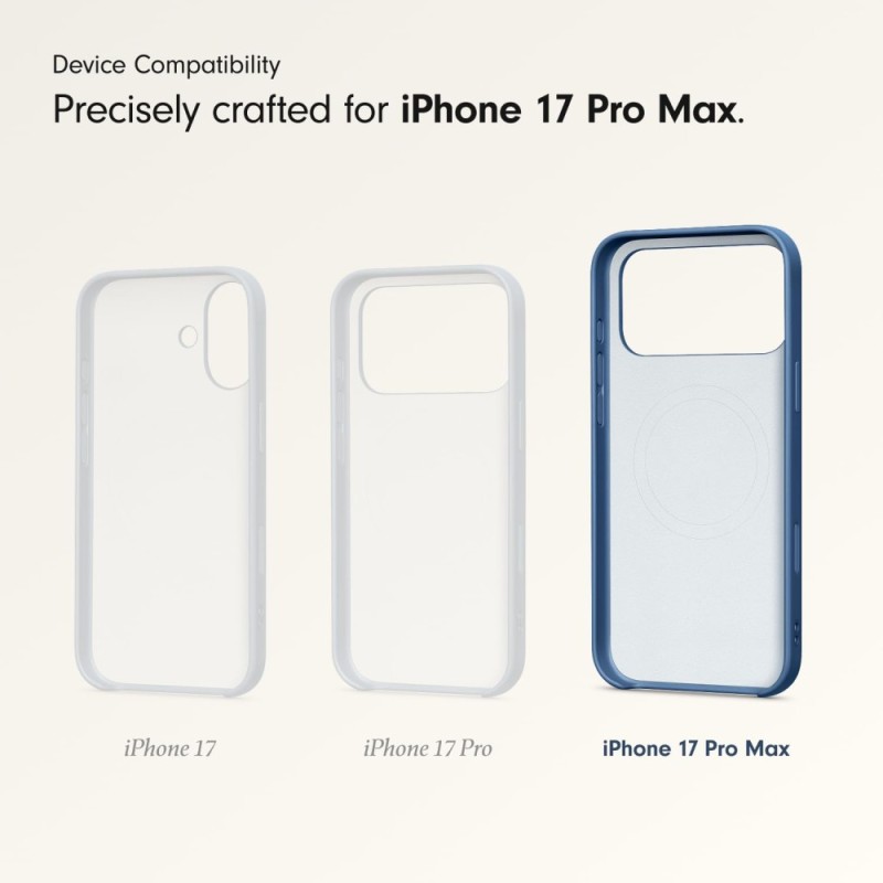 Beats iPhone 17 Pro Max Kickstand Case MGTR4LL/A MagSafe Compatible, Matte Finish, Bedrock Blue
