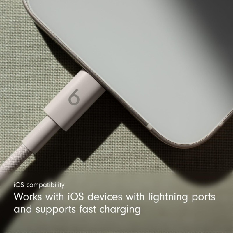 Beats USB-C to Lightning Cable MDGL4ZM/A Fast Charging 1.5m Surge Stone