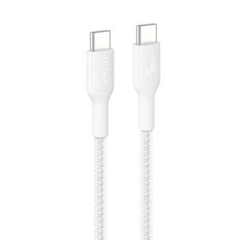 Belkin USB-C Cable CAB025fq1MWH 240W Fast Charging 1M White