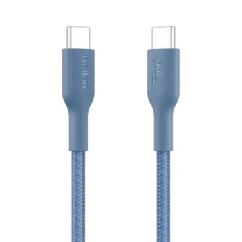 Belkin USB-C to USB-C Braided Nylon Cable 2M 60W Blue