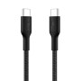 Belkin USB-C to USB-C Braided Nylon Cable CAB024fq1MBK 1M 60W Black