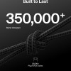 Belkin USB-C to USB-C Braided Nylon Cable CAB024fq1MBK 1M 60W Black