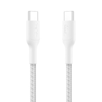 Belkin USB-C to USB-C Cable 60W Fast Charging 2M White