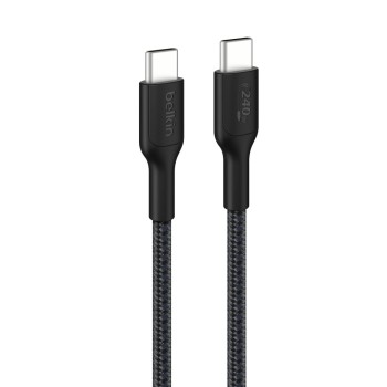 Belkin USB-IF Certified Nylon Braided Cable CAB025fq1MBK 240W 1M Black