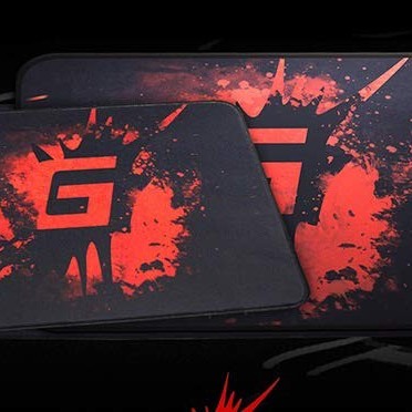 boAt Gaming Mousepad MP44 Speed-Type Ergonomic Non-Slip Black Red