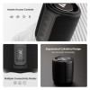 boAt Stone 350 Portable Bluetooth Speaker 10W RMS Stereo Sound IPX7 Water Resistance Black