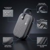 BonKaso Tech Organizer Pouch BK-GRYORGANIZER Hard Shell Grey