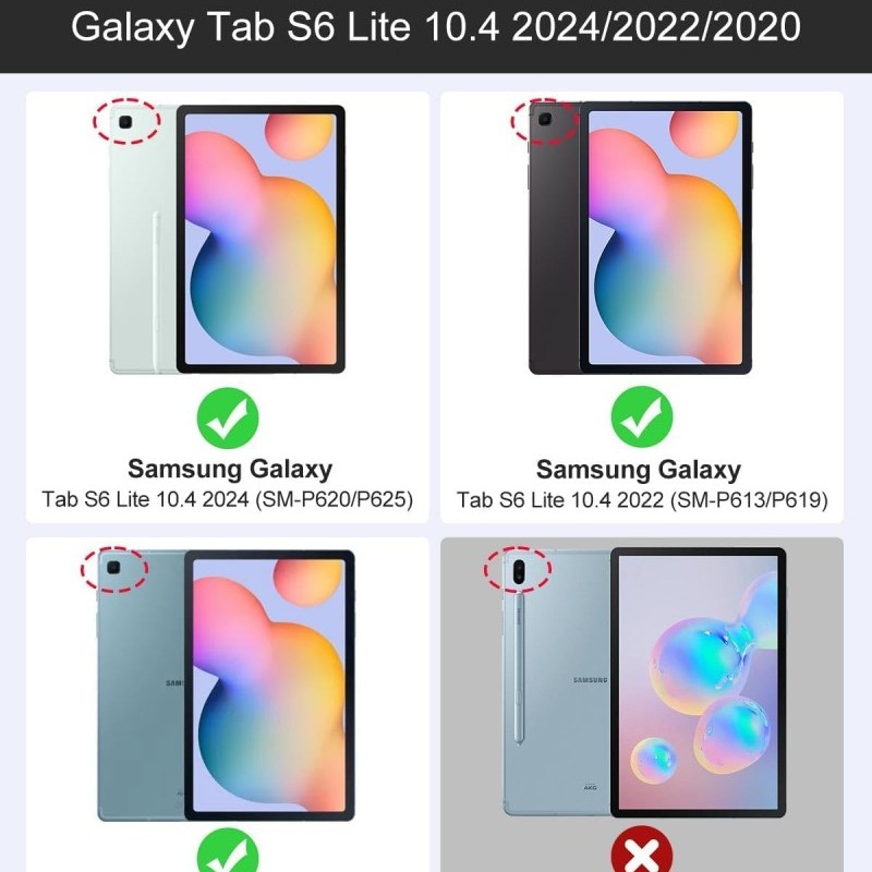 Boxome Tablet Case Cover BXSTS610415 for Samsung Galaxy Tab S6 10.4 Inch - Blue