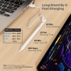Case-Magic Active Stylus Pen CM-IS1 with Palm Rejection, Tilt Sensor, Fast Charge, White