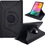 CEDO Flip Cover for Samsung Galaxy Tab A SM-T510/T515 Black Leather Finish