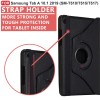 CEDO Flip Cover for Samsung Galaxy Tab A SM-T510/T515 Black Leather Finish