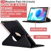 CEDO Realme Pad 10.4in Flip Cover 360 Degree Rotate Black