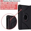 CEDO Realme Pad 10.4in Flip Cover 360 Degree Rotate Black