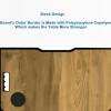 Cervonix Multipurpose Foldable Laptop Table CER-458 with Cup Holder, Wooden, 60 x 40 x 24 cm