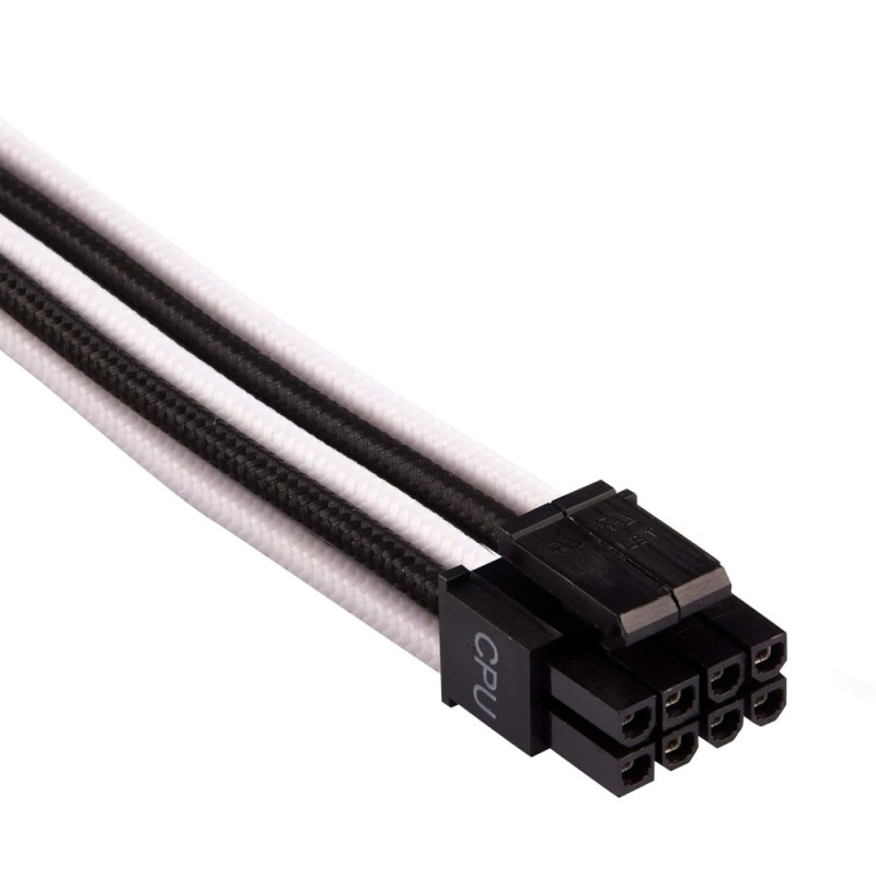 Corsair Component Premium Individually Sleeved DC Cable Starter Kit CP-8920220, 24-Pin, Flexible, White/Black