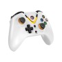 Cosmic Byte Ares Tri-Mode Wireless & Wired Controller for PC â€“ 2.4GHz, Bluetooth, USB-C Wired, Hall Effect Joysticks, Dual Vibration (White)