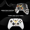 Cosmic Byte Ares Tri-Mode Wireless & Wired Controller for PC â€“ 2.4GHz, Bluetooth, USB-C Wired, Hall Effect Joysticks, Dual Vibration (White)