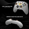 Cosmic Byte Ares Tri-Mode Wireless & Wired Controller for PC â€“ 2.4GHz, Bluetooth, USB-C Wired, Hall Effect Joysticks, Dual Vibration (White)